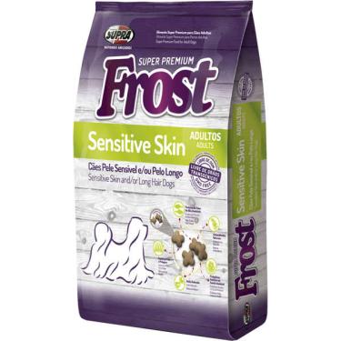 Imagem de Ração Seca Supra Frost Sensitive Skin Cães Adultos Sensíveis e de Pelos Longos - 1 Kg