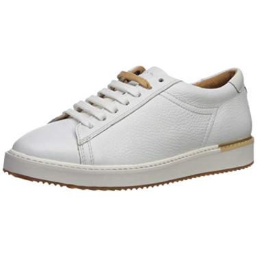 Imagem de Hush Puppies Tênis feminino Sabine, Couro branco, 10