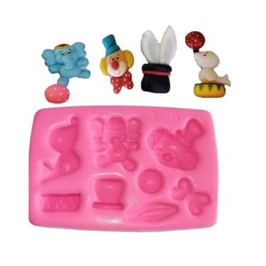 Imagem de Molde De Silicone Circo, Palhaço