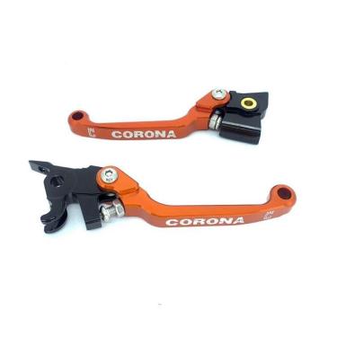 Imagem de Manete Retrátil Co-Rona Ktm 250 350 400 450 530 Exc Sxf Xcf 00 Á 13 Par
