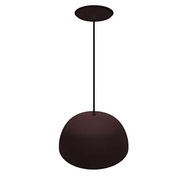 Imagem de Pendente Meia-Lua, Cromalux, 300512, 25 W, Marrom Fosco/Cobre