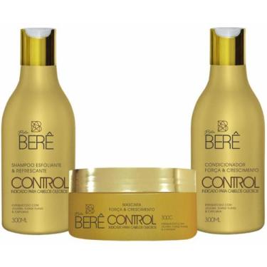 Imagem de Kit Controle De Oleosidade  Shampoo + Condicionador+Máscara - Bela Ber