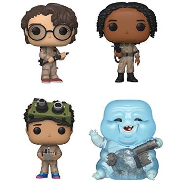 Imagem de Funko Filmes: POP! Conjunto 1 de colecionadores de Caça-Fantasmas 2020 - Phoebe, Lucky, Podcast, Muncher
