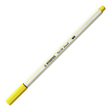 Imagem de Caneta Stabilo Pen 68 Brush - Amarelo - Stabilo (46.9211)