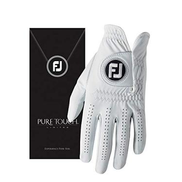 Imagem de Luvas de golfe masculinas FootJoy Pure Touch Limited, Branco, X-Large