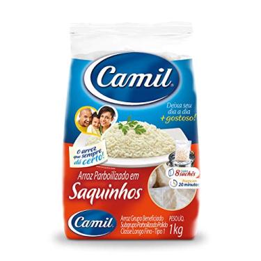 Imagem de Arroz Parboilizado em Saquinhos Camil Pct 8x125g