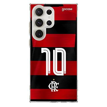 Imagem de Capa Anti Impacto Slim Air Gocase Compatível com Galaxy S23 Ultra (6.8 Pol) (Flamengo Uniforme 1 2023)