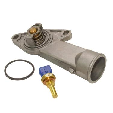 Imagem de Kit Válvula Termostática + Plug Temperatura Celta Classic 1.0 Corsa Meriva 1.4 Prisma 1.0 1.4 8V - MTEK20038