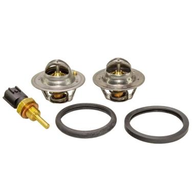 Imagem de Kit Válvula Termostática + Plug Temperatura Fluence Sentra 2.0 Livina Tiida 1.8 Xtrail 2.0 2.5 16V - MTEK20050