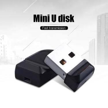 Imagem de Mini Metal USB Flash Drive  Vara de armazenamento externo  Disco Flash  Memory Pendrive  USB 2.0