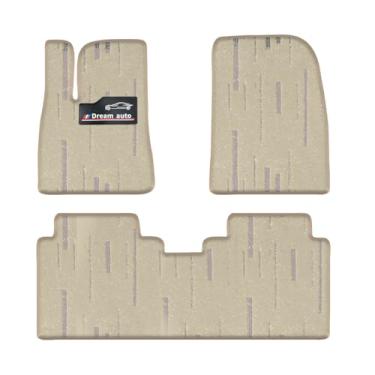 Imagem de Tapetes de chão de carro compatíveis com Chevrolet Forros antiderrapantes Proteção para todos os climas Tapetes de carro Durável e à prova d'água Tapete de couro automotivo Acessórios interiores automotivos