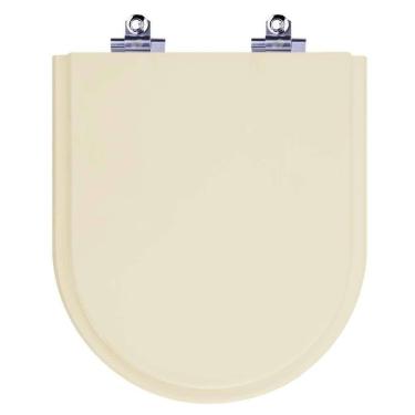 Imagem de Assento Sanitário Laqueado Soft Close Riviera Rosato para vaso Celite