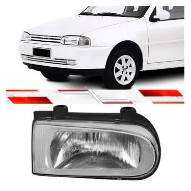 Imagem de Farol Ld Gol G2 Parati G2 Saveiro G2 Mascara Metalizada