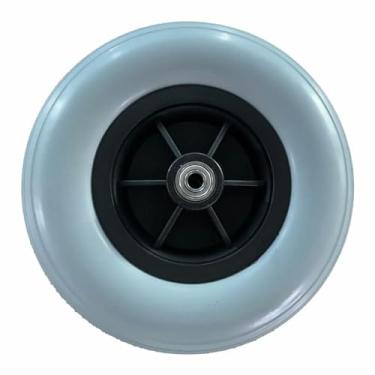 Imagem de Roda Dianteira Pneu Maciço 200x50 Aro 8" para Cadeira De Rodas 1 unidade