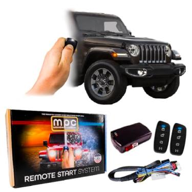 Imagem de MPC Início remoto compatível com Jeep Wrangler 2007-2018 || Comandos de longo alcance bidirecional || Plug and Play || Suporte técnico dos EUA