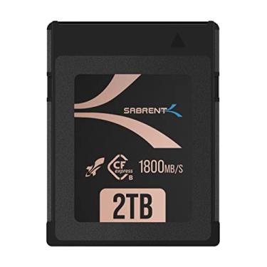 Imagem de SABRENT Cartão de memória Rocket CFX PRO 2TB CFexpress tipo B R1800MB/s W1700MB/s (CF-XXIT-2TB)