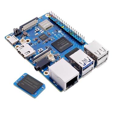 Imagem de Orange Pi 3B 8G RK3566 Quad Core 64 Bit Computador de placa única, 1,8 GHz Frequência WiFi Bluetooth Placa de código aberto Executar Orange Pi OS, Android, Debian, Ubuntu, OpenHarmony