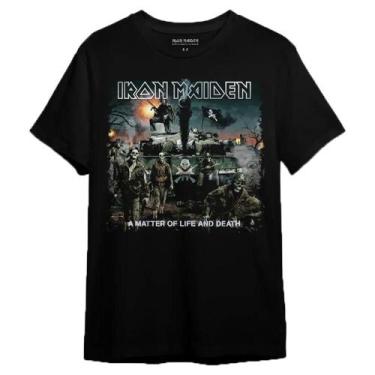 Imagem de Camiseta Iron Maiden A Matter Of Life And Death Consulado Do Rock