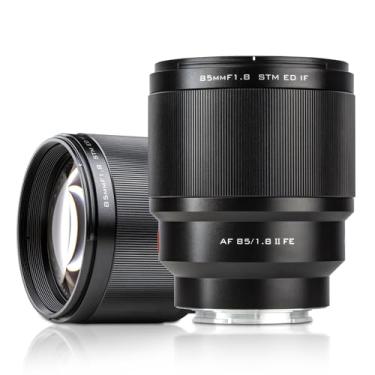 Imagem de VILTROX Lente E-Mount Full Frame 85 mm f/1.8 F1.8 Mark II, lente Prime de foco automático de grande abertura para câmeras sem espelho Sony E Mount A7 A7R A7S A7C A7II A7III A7RIII A7SIII A7RIV A9 A9II