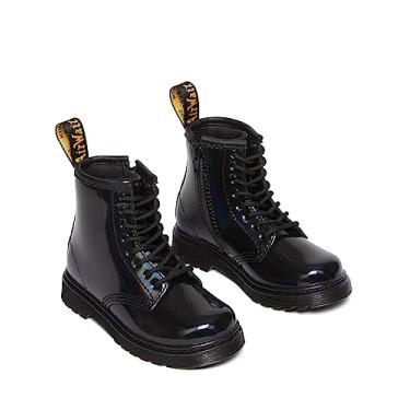 Imagem de Dr. Martens Camiseta feminina 1460 (infantil), Arco-íris preto, 10 Toddler