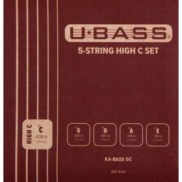 Imagem de Cordas de metal Kala U•BASS (KA-BASS-5C)