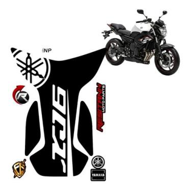 Imagem de Adesivo Tankpad Yamaha Xj6 Protetor De Tanque Resitank, NP070