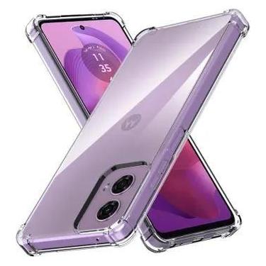Imagem de Capa Capinha Anti Impactos Para Motorola Moto G24 Transparente Anti Ch