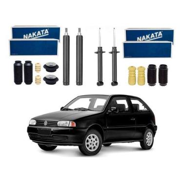 Imagem de Kit Amortecedor Dianteiro Traseiro Gol Bola 1.6 1995 A 1999 - Nakata