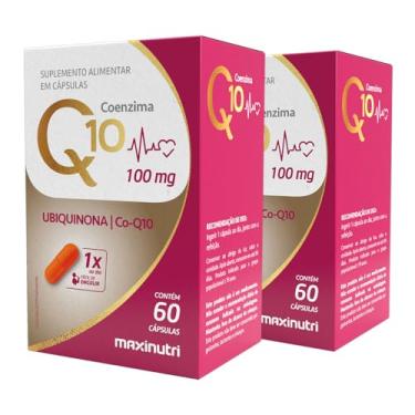 Imagem de Kit 2 Coenzima Q10 Gold Ubiquinona 100mg 60 Cápsulas Chikweb