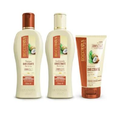 Imagem de Bio Extratus Umectante Óleo de Coco (Shampoo+Condicionador 250g+Finali