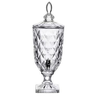 Imagem de Suqueira de Vidro Diamond Cristal 5L Alto-relevo - Tesla Store