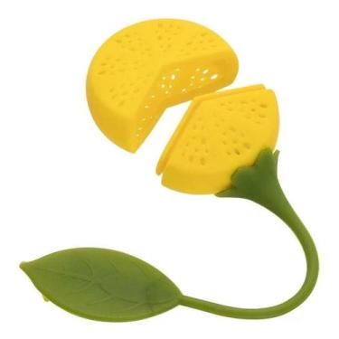 Imagem de Infusor Para Chá Erva Em Silicone Com Alça Morango Limão - CLINK, Amar