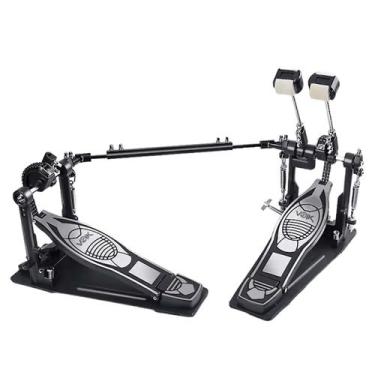 Imagem de Pedal De Bumbo Duplo Para Bateria Voik VPB-100