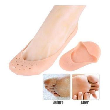 Imagem de Meia Silicone Hidratante Cicatrizante Saúde Dos Pés - ZEM
