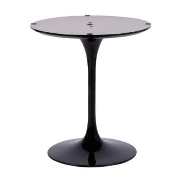 Imagem de Base Mesa Saarinen Tulip Jantar Redonda Preta - 90 a 107cm - mgsaarine
