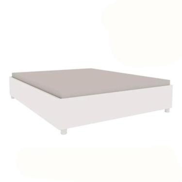 Imagem de Cama Box Casal 193Cmx144Cm Mônaco Neve - TCIL