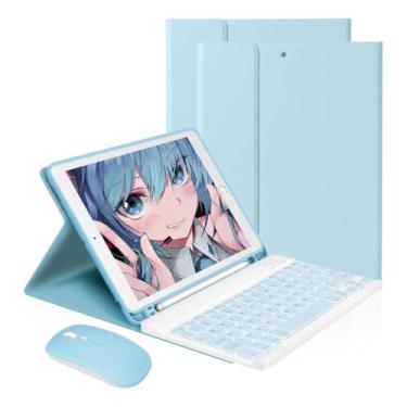 Imagem de Capa Para Tablet, Capa + Mouse e Teclado Magnético Bluetooth Destacável Para Samsung Tab A7 T500/t505 10.4.