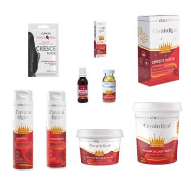 Imagem de Vita Seiva Cavalo Real Cresce Forte 09 Prods (Sh/Cond/Masc/Bals/Oleo/A
