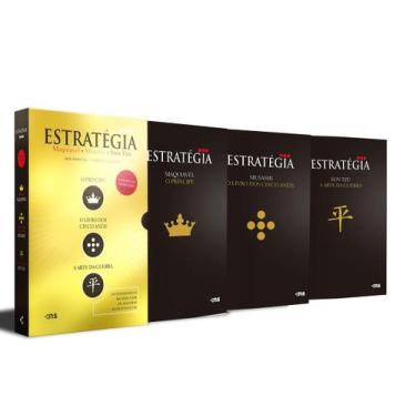 Imagem de Box Livro Arte da Guerra+ Cinco Anéis+ O Principe