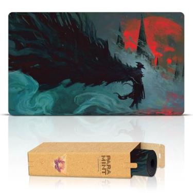 Imagem de Paramint The Raven's Nightmare (Stitched) - MTG Playmat by Anato Finnstark, Bloodborne - Compatible with Magic The Gathering Playmat - Play MTG, YuGiOh, TCG - Original Play Mat Art Designs