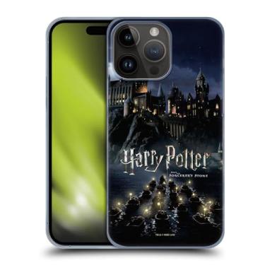 Imagem de Head Case Designs Capa rígida oficialmente licenciada Harry Potter Castle Sorcerer's Stone II compatível com Apple iPhone 15 Pro Max