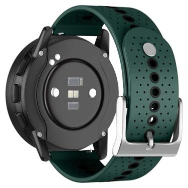 Imagem de U-LIMVE Pulseira de relógio para Suunto 9 Peak/9 Peak Pro/5 Peak/Race/vertical, pulseiras de silicone de 22 mm para Garmin Venu 3/Venu 2/Vivoactive 4/Forerunner 265/Forerunner 255