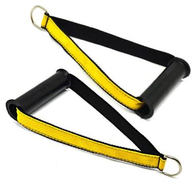 Imagem de Puxador alça estribo pra treino musculação crossover - BLOCK FITNESS, 