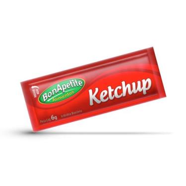 Imagem de Ketchup bonapetite foods contém 170 sachês