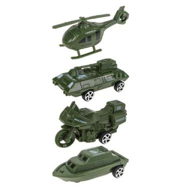 Imagem de Carro veículo brinquedo militar carrinho exército tanque de guerra bli