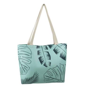 Imagem de Bolsa de Praia Palmeira ITZY Turquesa