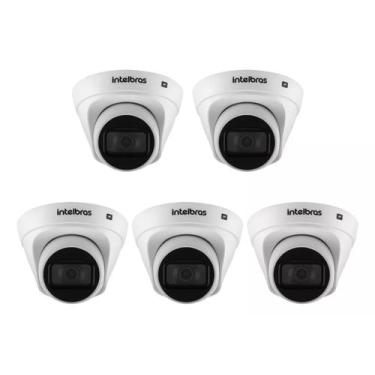 Imagem de Kit 5 Câmeras Ip 2 Megas 2.8mm 30m Poe Vipc 1230 D Intelbras