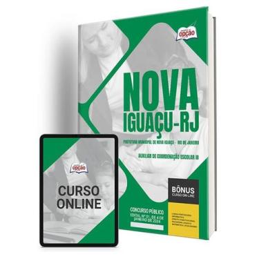 Imagem de Apostila Prefeitura de Nova Iguaçu - RJ 2024 - Auxiliar de Coordenação