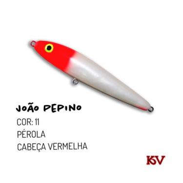 Imagem de Isca João Pepino da KV 11,5cm Isca Artificial zara Nado em Z, 11