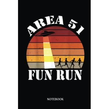 Imagem de Alien Notebook: Area 51 Fun Run Aliens Ufo Roswell Alien Flying Objects | Alien Journal, Lined Journal Ufo, Ufo Journal, Lined Journal Alien, Size 6 X 9", 120 Pages.